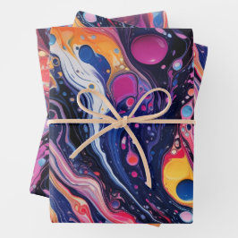 Kleurrijke paint pour stijl Paper Pack 352: 38