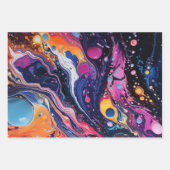 Kleurrijke paint pour stijl Paper Pack 352: 38 (Voorkant)
