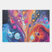 Kleurrijke paint pour stijl Paper Pack 356: 44 (Voorkant 3)