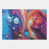 Kleurrijke paint pour stijl Paper Pack 356: 44 (Voorkant 2)