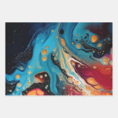 Kleurrijke paint pour stijl Paper Pack 357: 34 (Voorkant)