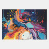 Kleurrijke paint pour stijl Paper Pack 367: 27 (Voorkant)