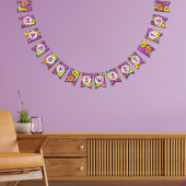 Kleurrijke Paisley Happy Sweet Sixteen Vlaggetjes