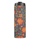 Kleurrijke Paisley roestvrij staal vacuüm Thermosbeker (Voorkant)