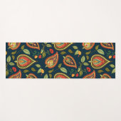Kleurrijke Paisley Yoga Mat (Voorkant (horizontaal))