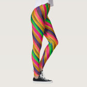kleurrijke paletten leggings (Rechts)