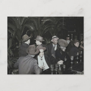Kleurrijke Palm Tavern 47th Street  Briefkaart
