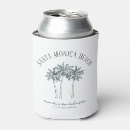 Kleurrijke Palm Tree vrijgezellenfeest Blikjeskoeler