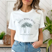 Kleurrijke Palm Tree vrijgezellenfeest T-shirt