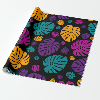 Kleurrijke Palmbladeren Cadeaupapier