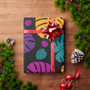 Kleurrijke Palmbladeren Cadeaupapier