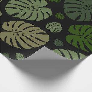 Kleurrijke Palmbladeren Cadeaupapier