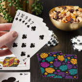 Kleurrijke Palmbladeren Pokerkaarten (Insitu)