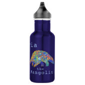 Kleurrijke pangolin bedreigde dierbenaming Olivia Waterfles (Rechts)