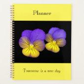 Kleurrijke Pansy Planner (Voorkant)