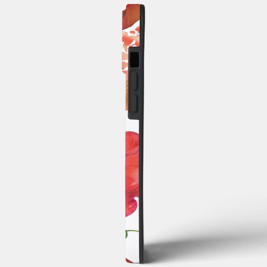 Kleurrijke papavers, fruit en bessen Case-Mate iPhone case (Achterkant / Links)