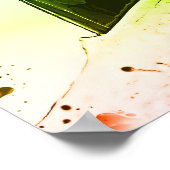 Kleurrijke papegaai paar poster (Hoek)