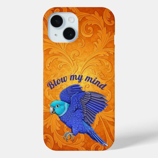 Kleurrijke papegaai telefoonhoesje voor vogelliefh Case-Mate iPhone case (Achterkant)