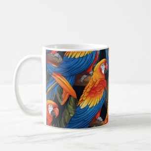 Kleurrijke Papegaaien Koffiemok