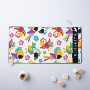 Kleurrijke papegaaien, tropische papegaaien, Jouw  Bureaumat