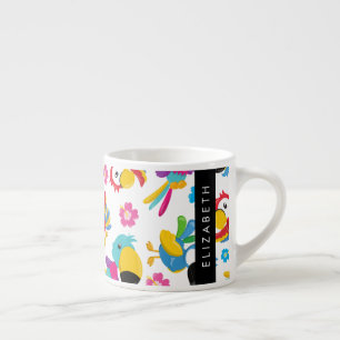 Kleurrijke papegaaien, tropische papegaaien, Jouw Espresso Kop
