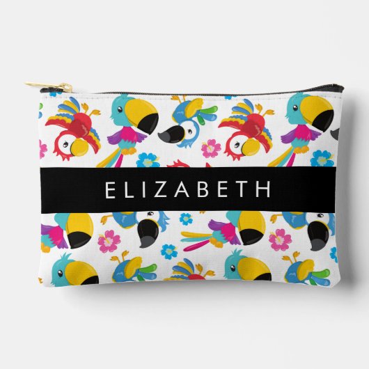 Kleurrijke papegaaien, tropische papegaaien, Jouw Etui (Voorkant)