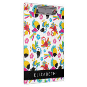 Kleurrijke papegaaien, tropische papegaaien, Jouw  Klembord (Rechts)