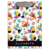 Kleurrijke papegaaien, tropische papegaaien, Jouw  Klembord (Voorkant)