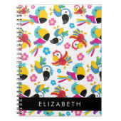 Kleurrijke papegaaien, tropische papegaaien, Jouw  Notitieboek (Voorkant)