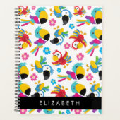 Kleurrijke papegaaien, tropische papegaaien, Jouw Planner (Voorkant)