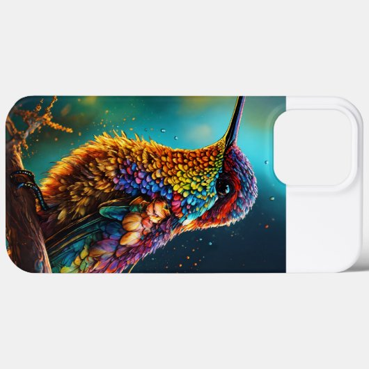 Kleurrijke papegaaienbeschermer" Case-Mate iPhone case (Achterkant (horizontaal))