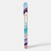 Kleurrijke Paper Collage Art iPhone Case (Achterkant / Links)