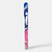 Kleurrijke Paper Collage Art iPhone Case (Achterkant / Links)