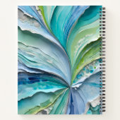 Kleurrijke Paper Collage Art Spiral Notitieboek (Achterkant)