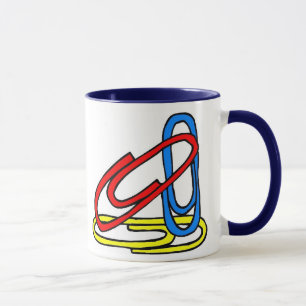Kleurrijke Paperclips Mok
