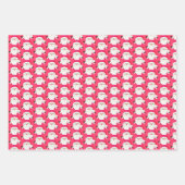 Kleurrijke papierbladen voor kerstcadeautjes inpakpapier vel (Voorkant 3)