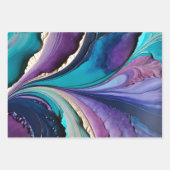 Kleurrijke Papieren Collage Art Wrapping Papieren  Inpakpapier Vel (Voorkant 2)