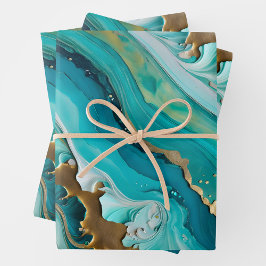 Kleurrijke Papieren Collage Art Wrapping Papieren  Inpakpapier Vel