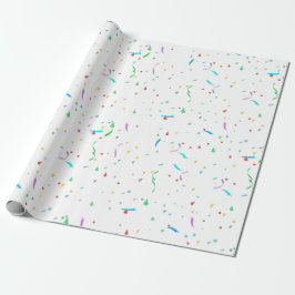 Kleurrijke papieren Confetti | Party wrapping papi Cadeaupapier