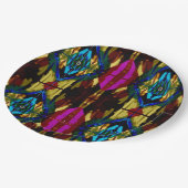 Kleurrijke papieren partij borden papieren bordje (Gekanteld)