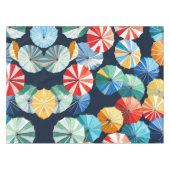 Kleurrijke paraplu tafelkleed (Voorkant (Horizontaal))