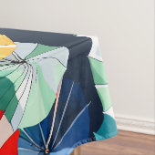 Kleurrijke paraplu tafelkleed (Voorbeeld)