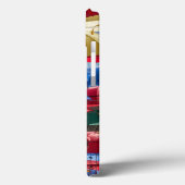 Kleurrijke paraplu's in de hemel blauw oranje rood Case-Mate iPhone case (Achterkant / Links)