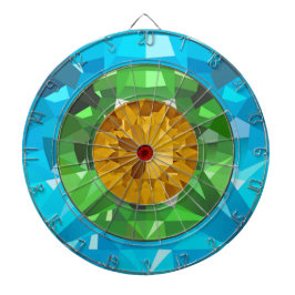 Kleurrijke Pareltjes Dartbord