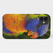 Kleurrijke parkiet Case-Mate iPhone case (Achterkant (horizontaal))