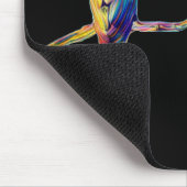 Kleurrijke Parrot Mousemat Muismat (Hoek)