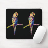 Kleurrijke Parrot Mousemat Muismat (Met muis)