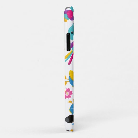 Kleurrijke parrots, tropische parrots, vogels, blo Case-Mate iPhone case (Achterkant/rechts)