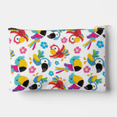 Kleurrijke parrots, tropische parrots, vogels, blo etui (Achterkant)