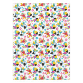 Kleurrijke parrots, tropische parrots, vogels, blo tafelkleed (Voorkant)